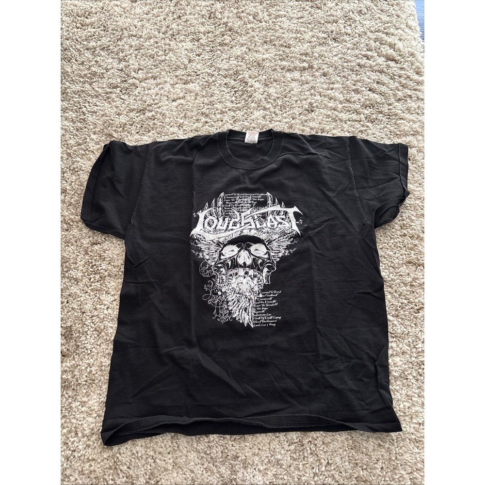 Love Blast Black Short Sleeve T-Shirt Size XL‎